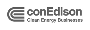 Conedison logo grey transparent